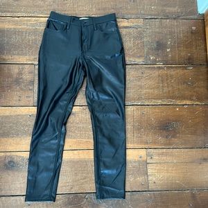 Abercrombie vegan leather pants